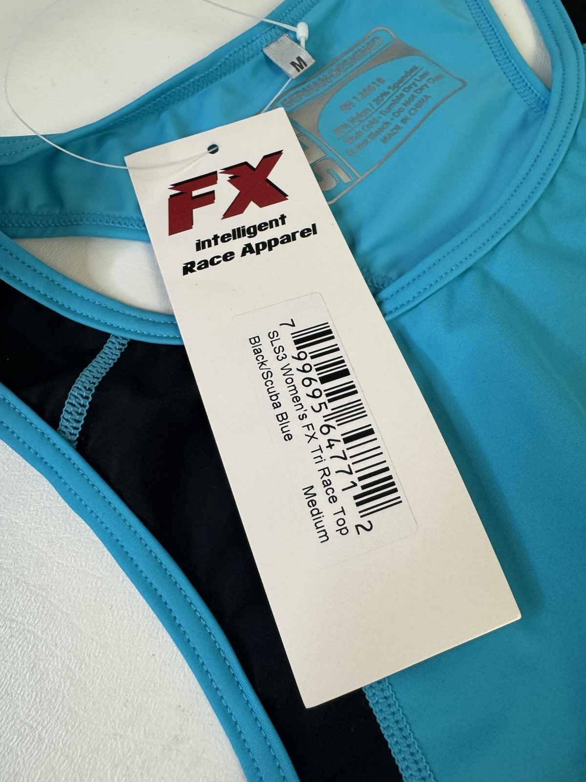 SLS3 Women’s FX Tri Race Top & Short Set Medium German Designed NWT