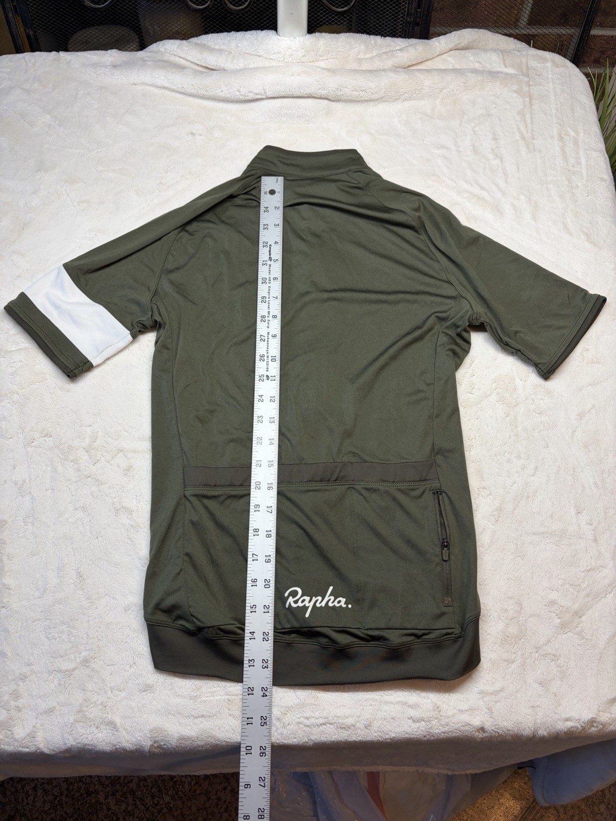 Rapha Core Lightweight Jersey Cilantro White Mens Sz Small MINT