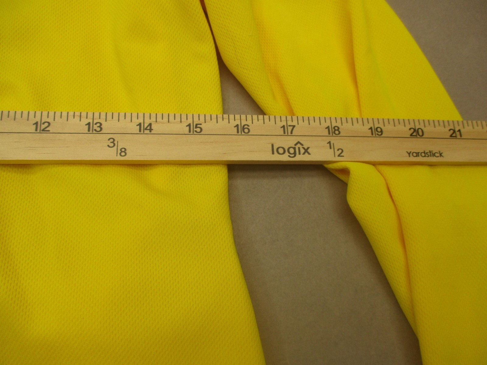 CANARI Size L Womens Yellow 1/2 Zip Back Pocket Athletic Cycling Pullover 995