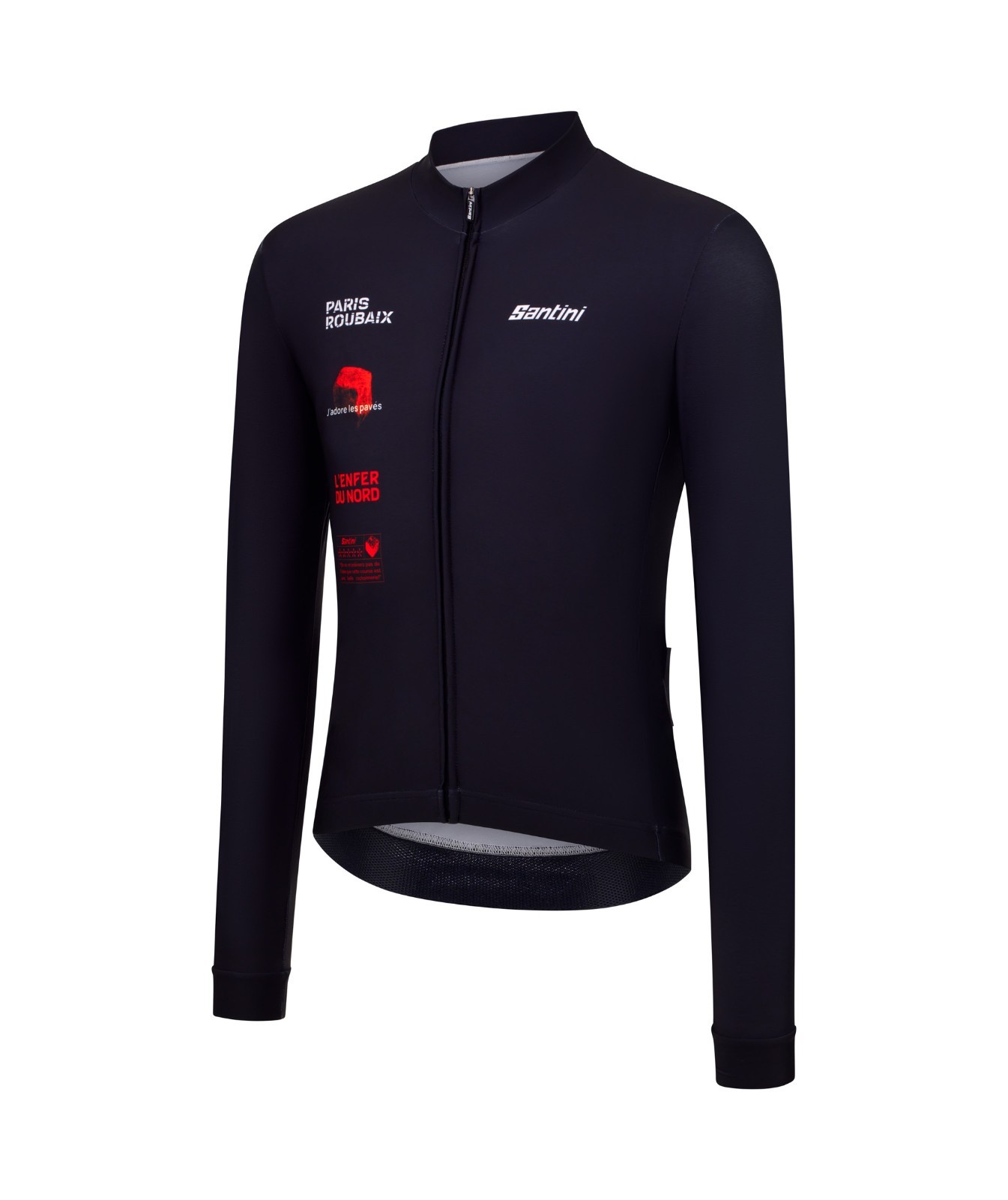 PARIS-ROUBAIX 2026 HAUTS-DE-FRANCE FALL/- WINTER LONG SLEEVE JERSEY by Santini