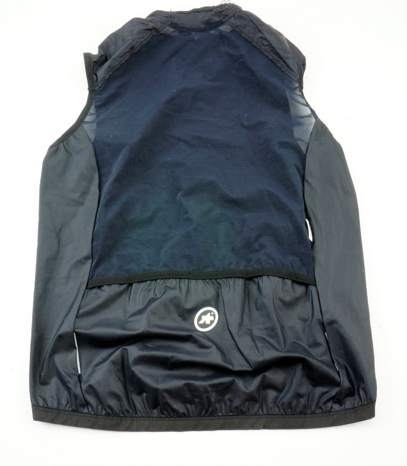 Assos UMA GT Wind Vest Women’s Large Sleeveless Black Full Zipper Cycling Summer