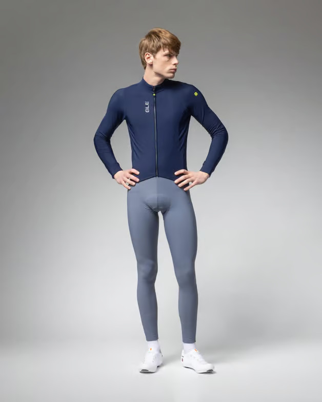 ALE PRAGMA FONDO 3.0 LONG SLEEVE CYCLING JERSEY – WINTER THERMAL –SILICONE WAIST