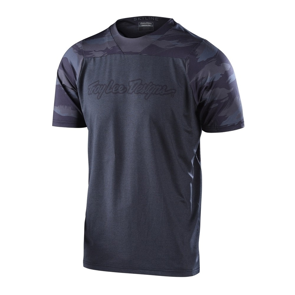 MTB Jersey Troy Lee Designs Jersey SS Skyline Signature Bicycle Short Sleeve