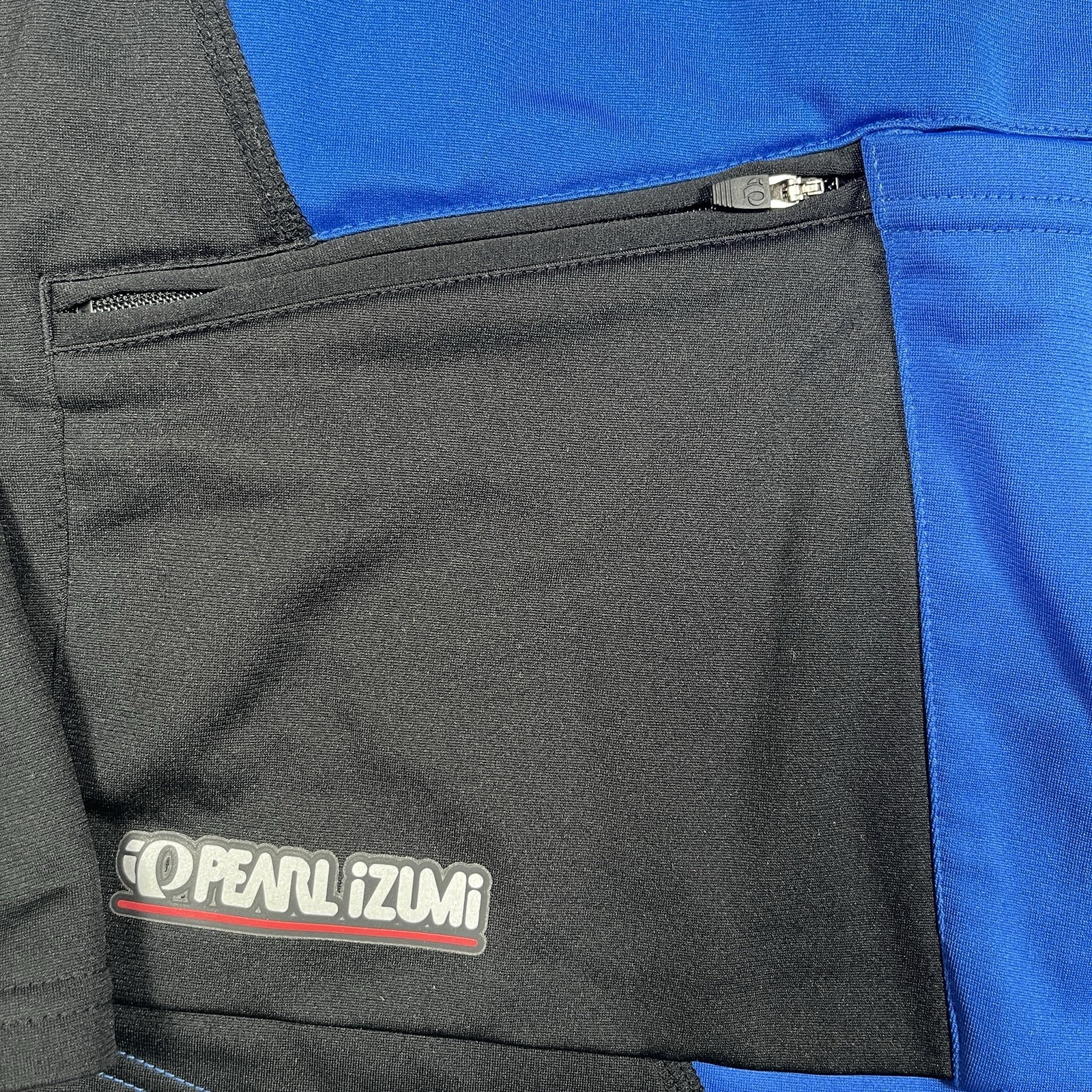 Pearl Izumi Thermal Cycling Jacket Adult M Blue Dual Zipped Pockets & Arm Cuffs