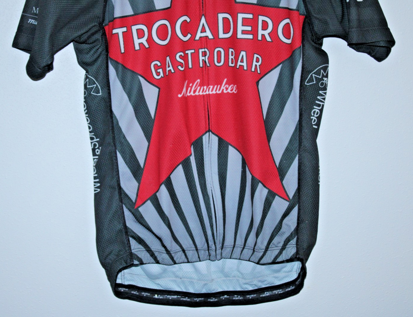 Mt Borah Pro Men’s Cycling Jersey X-Large Rear Pockets 44″ Chest 24/28″ T2B Race
