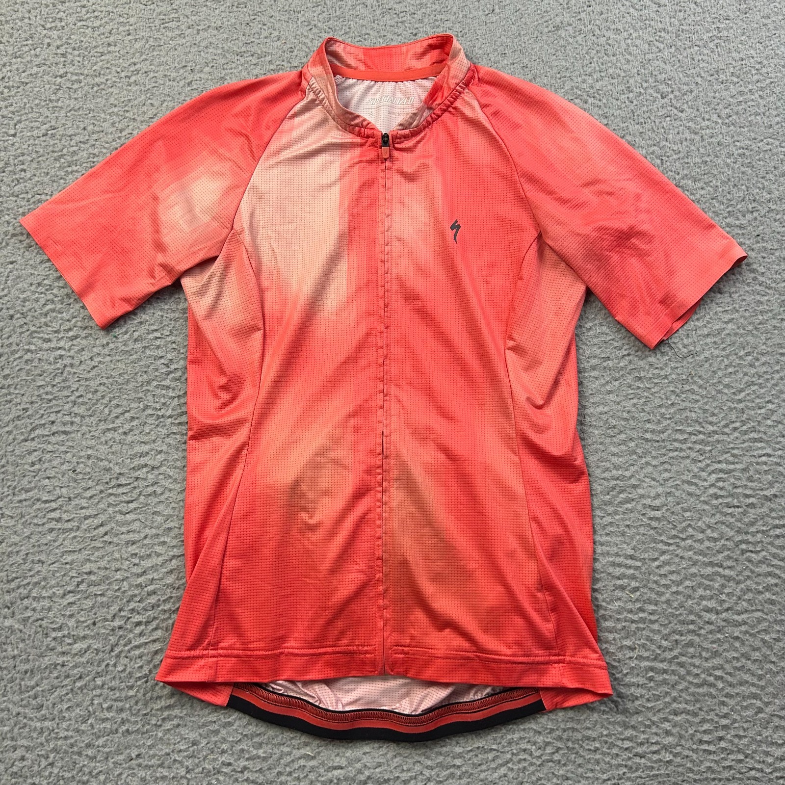 Specialized Women’s SL Air Distortion Jersey Size Small Vivid Coral Slim