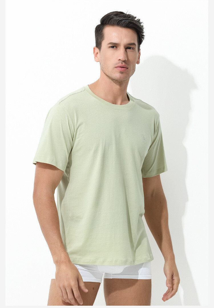 Men’s Summer Short Sleeve Antibacterial Loose Casual Outdoor Breathable T-Shirt