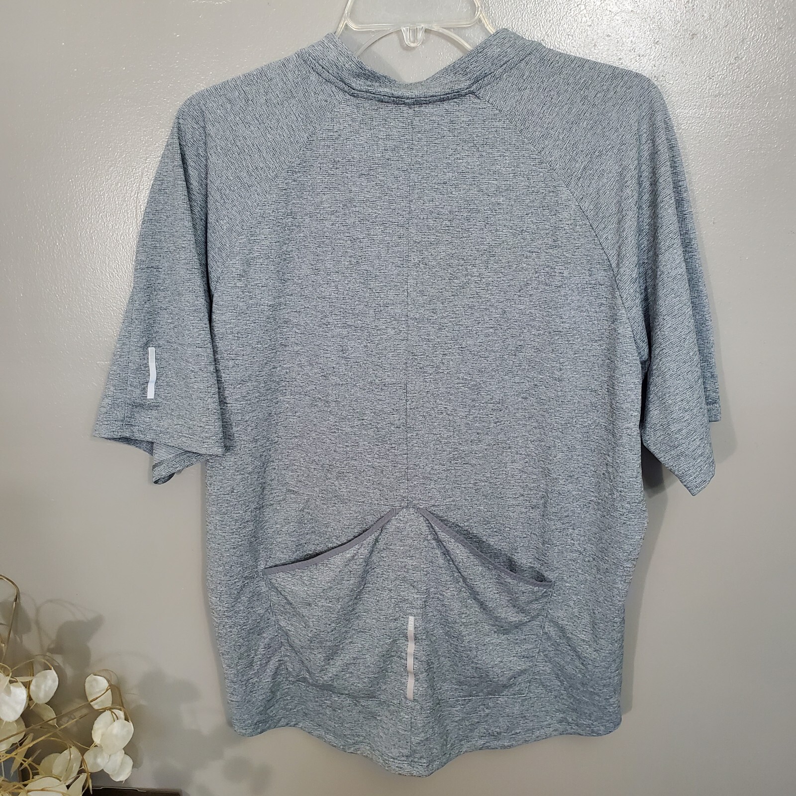 Rei Co-Op Cycling Jersey Junction Womens Size XL Gray Knit Junction Full Zip