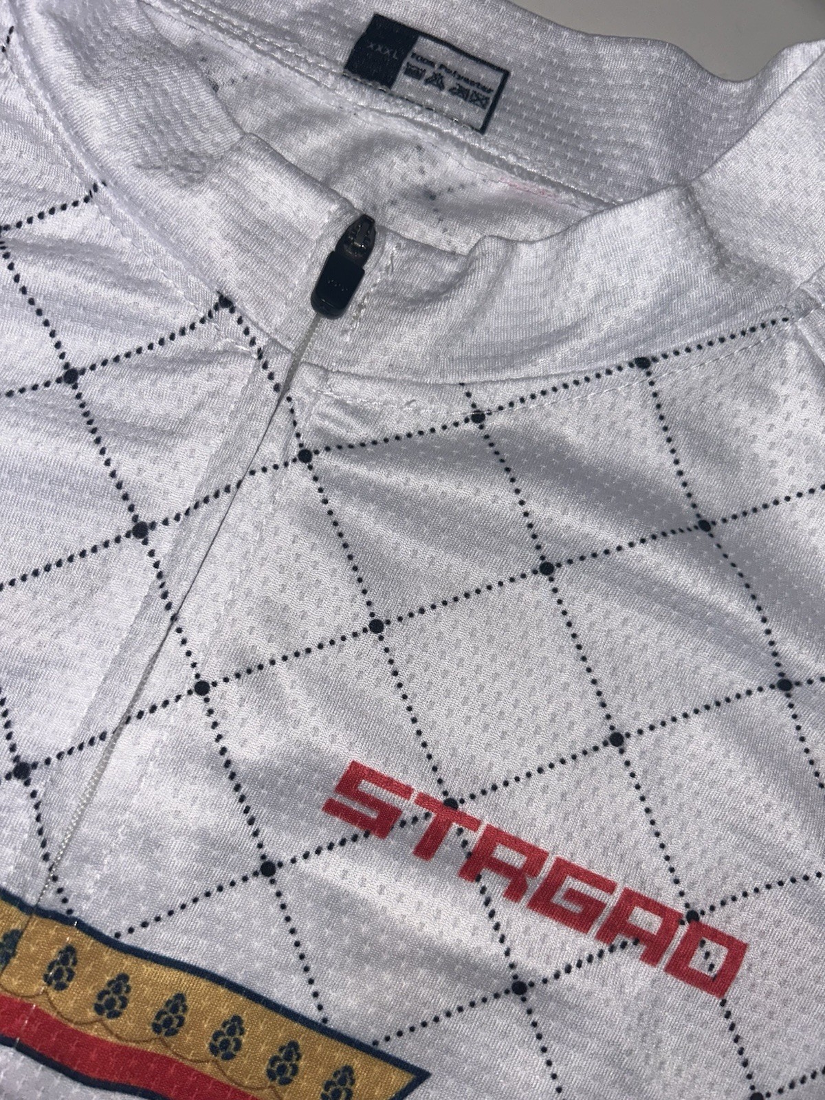 NEW STRGAO BEER & BIKE TOUR CYCLING JERSEY MENS 3XL FULL ZIPPER