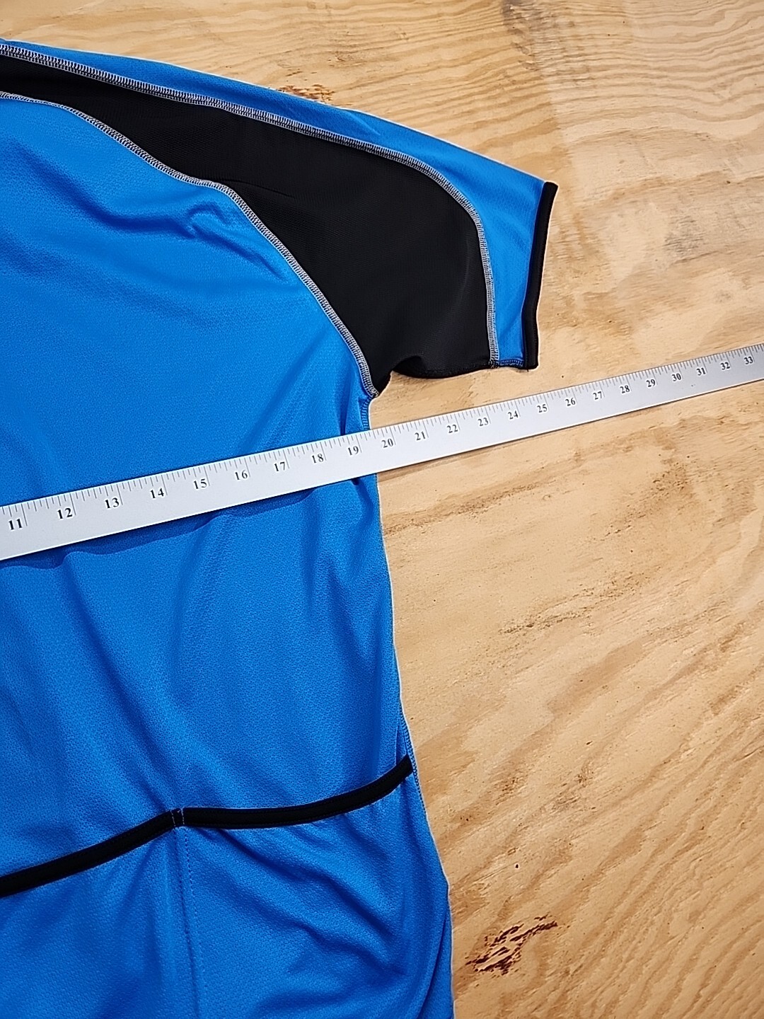 Canari 1/4 Zip Cycling Jersey Shirt Bicycle Blue Sporting Race Mens Large