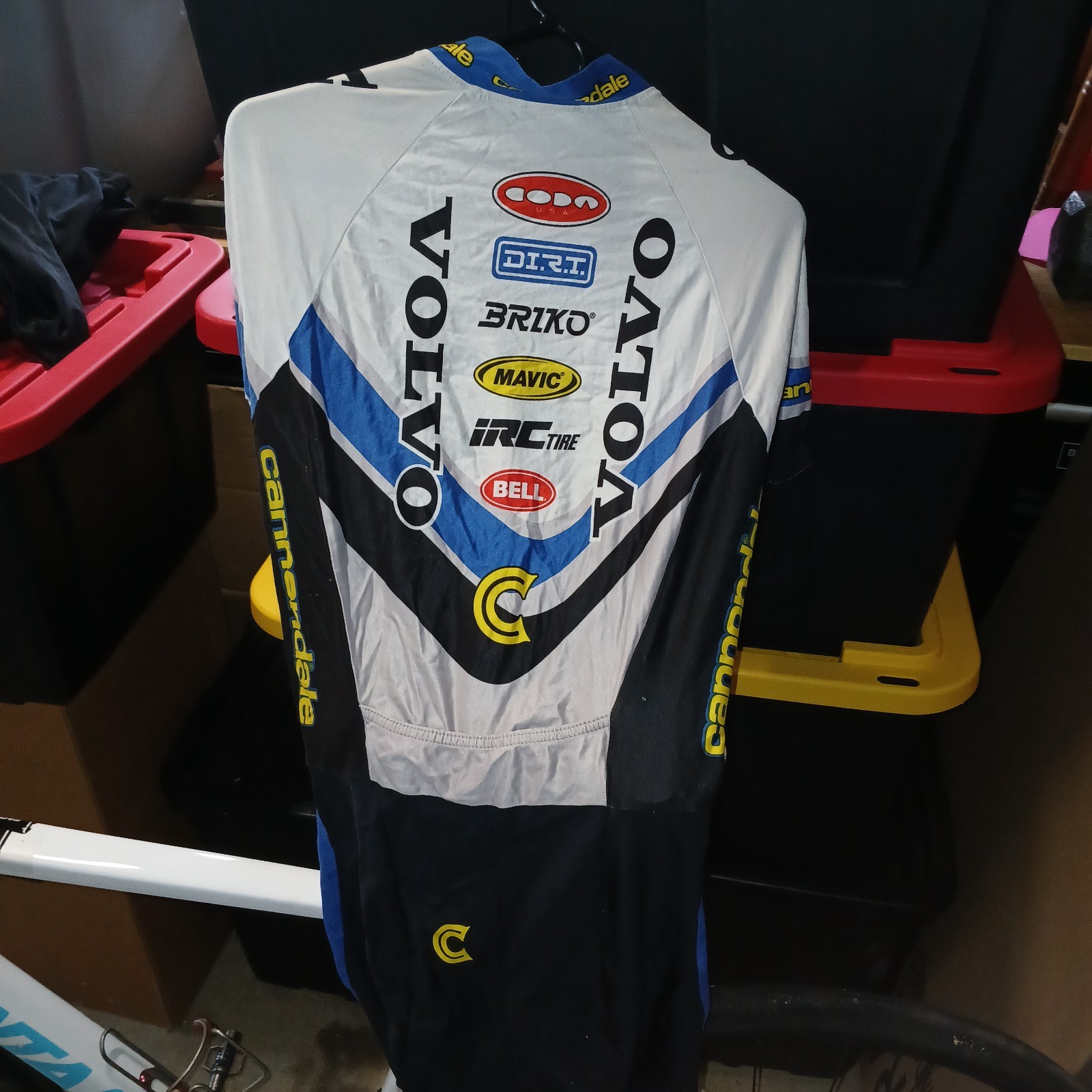 Team Cannondale / Volvo Cycling Skinsuit Medium
