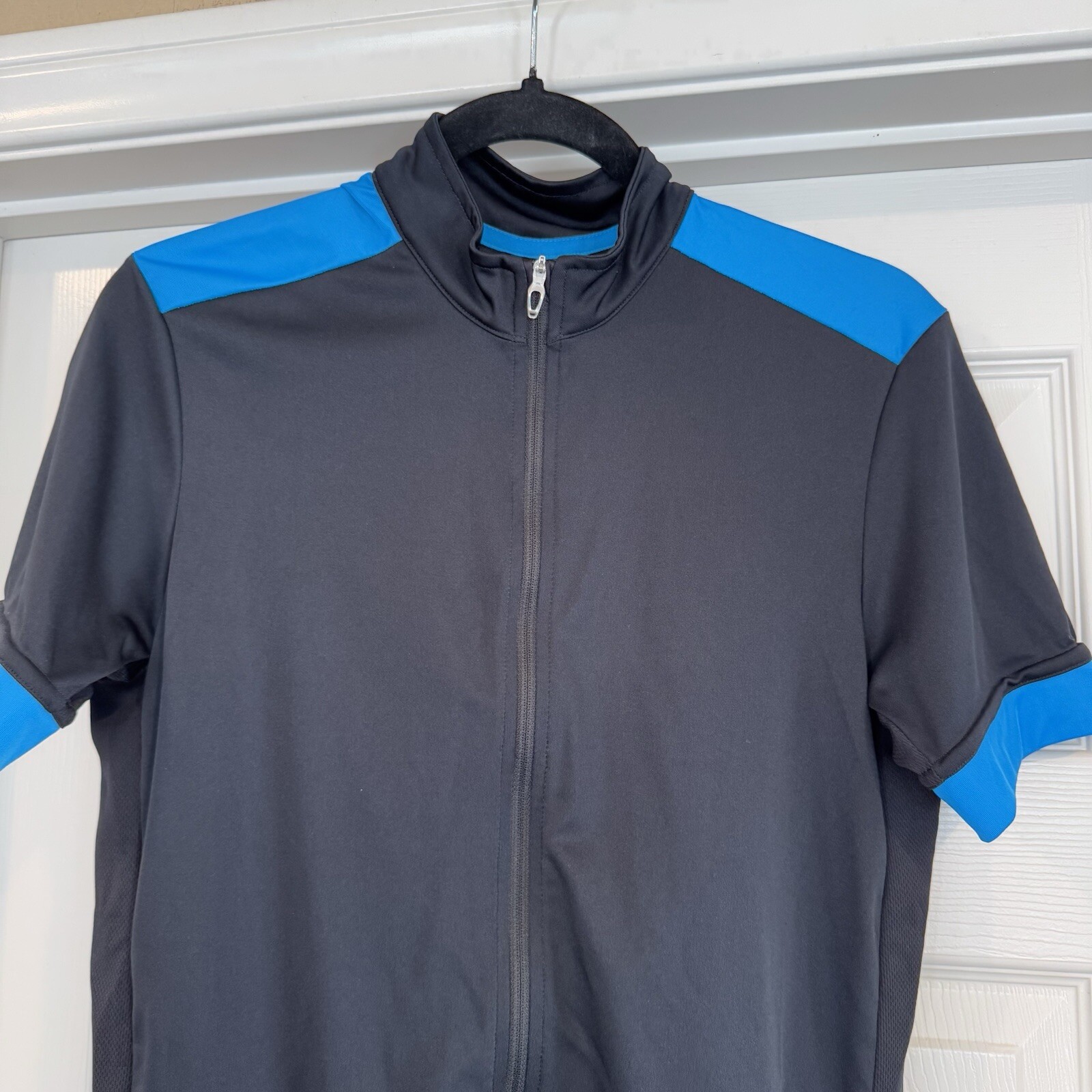 Specialized Cycling Jersey Mens M Short Sleeve Full Zip Lightweight 3 Pockets