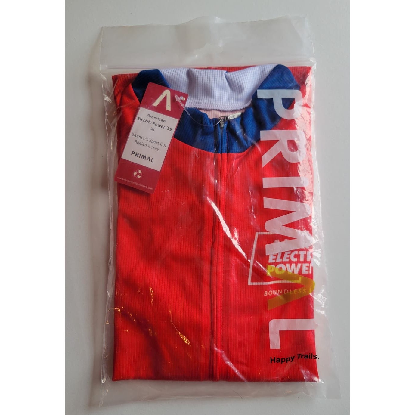 Primal Sport Cut Cycling Jersey Women’s XL AEP ’19 Short Sleeve