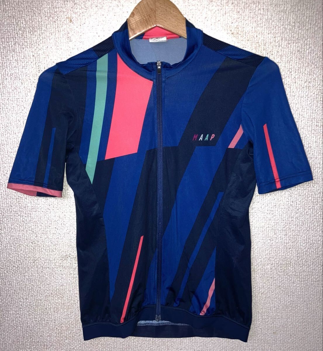 MAAP Cycling Jersey, Size M, Made in Italy, Navy-colored MEN