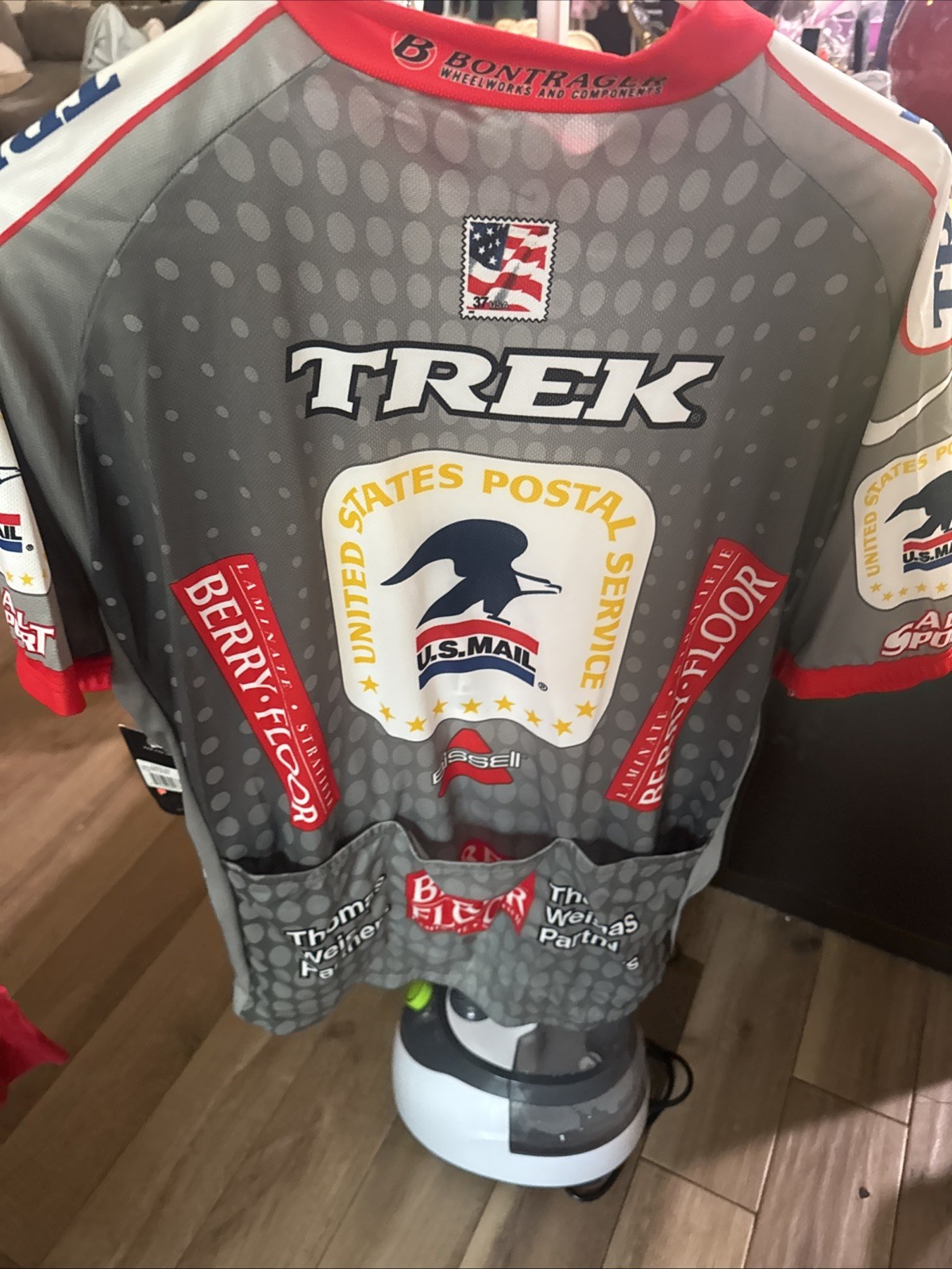 Vintage NWT 2003 Nike Trek USPS Team Size XL Retro Cycling Jersey