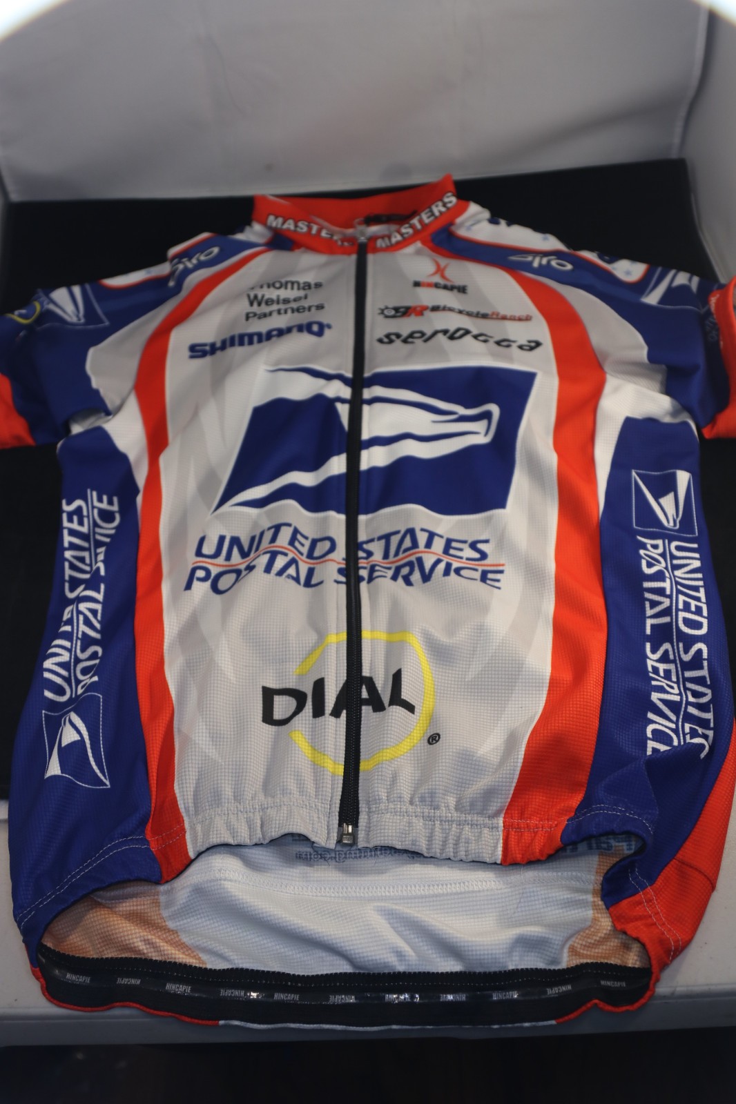 US Postal Service USPS Masters Cycling Jersey Hincapie Italy Men’s M Giro