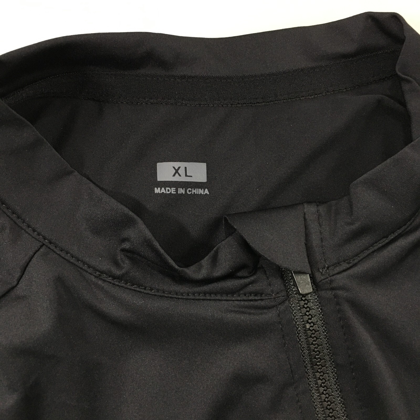 Ykywbike Womens XL Black Bike Cycling Jersey Short Sleeve Full Zip