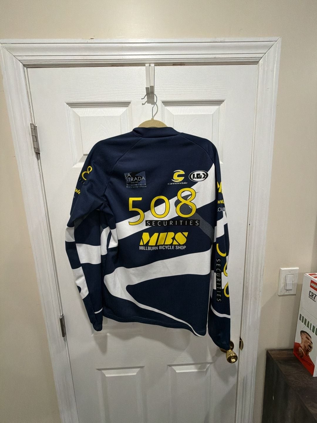 Louis Garneau 508 Securities Millburn Bicycle Shop Cycling Jersey Size Large