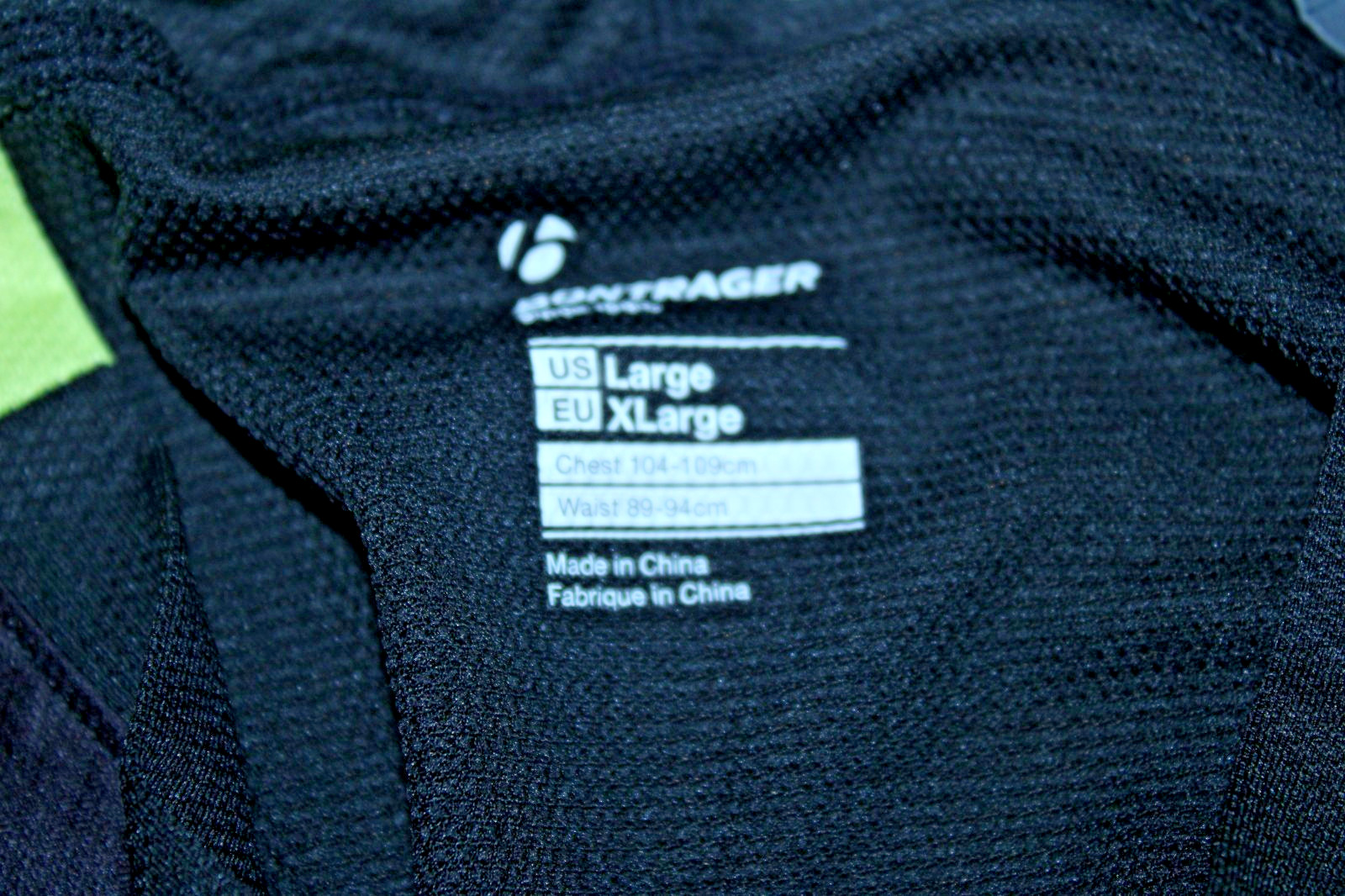 Trek Bontrager Men’s Cycling Jersey Large 104-109cm Chest 89-94cm Waist 30″ T2B~