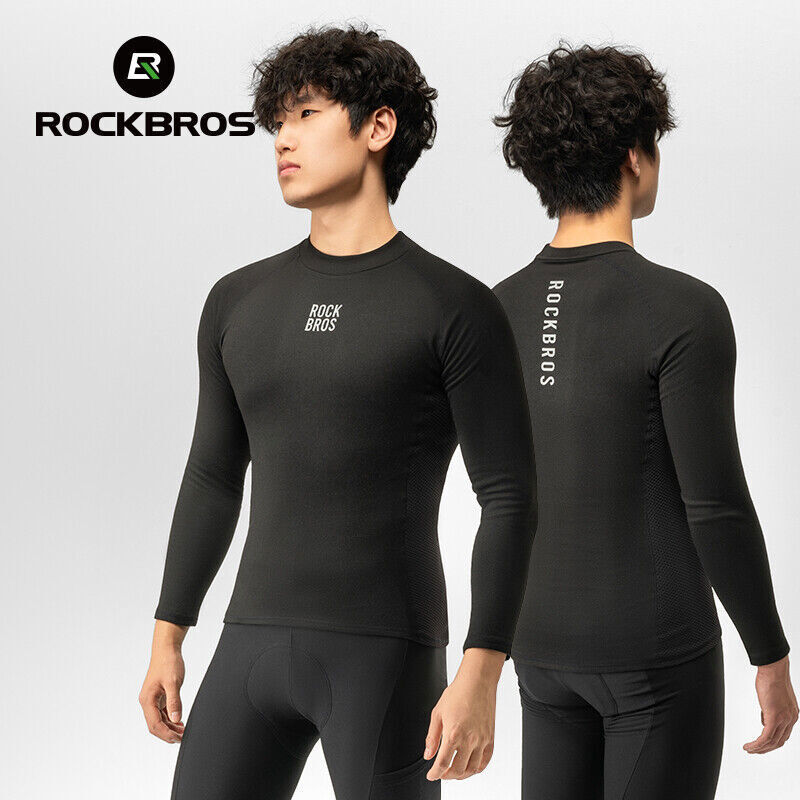 Autumn And Winter Warm Sweatshirt Long Sleeve Bike Fleece Cycling Jersey Liner