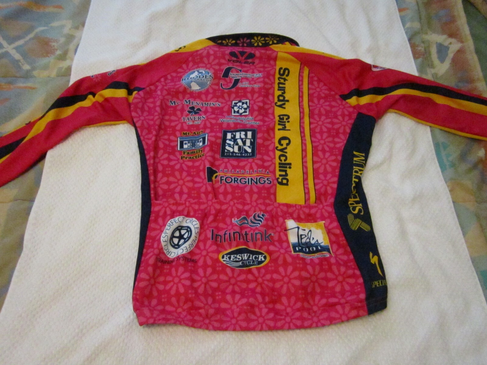 Sturdy Girl Cycling Long Sleeve and Long Pants Cycling Kit Medium
