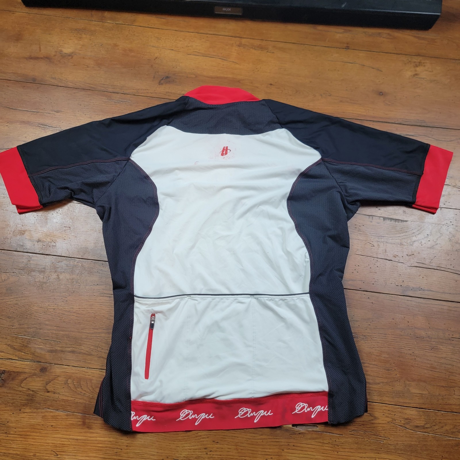 Hincapie Mens Lage Cycling Jersey Stretchy Aero (STAINS) L
