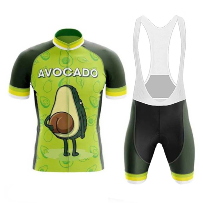 Cartoon Pink Pig Cycling Jersey Set 2022 Summer Bicycle Cycling Clothing MTB Bik