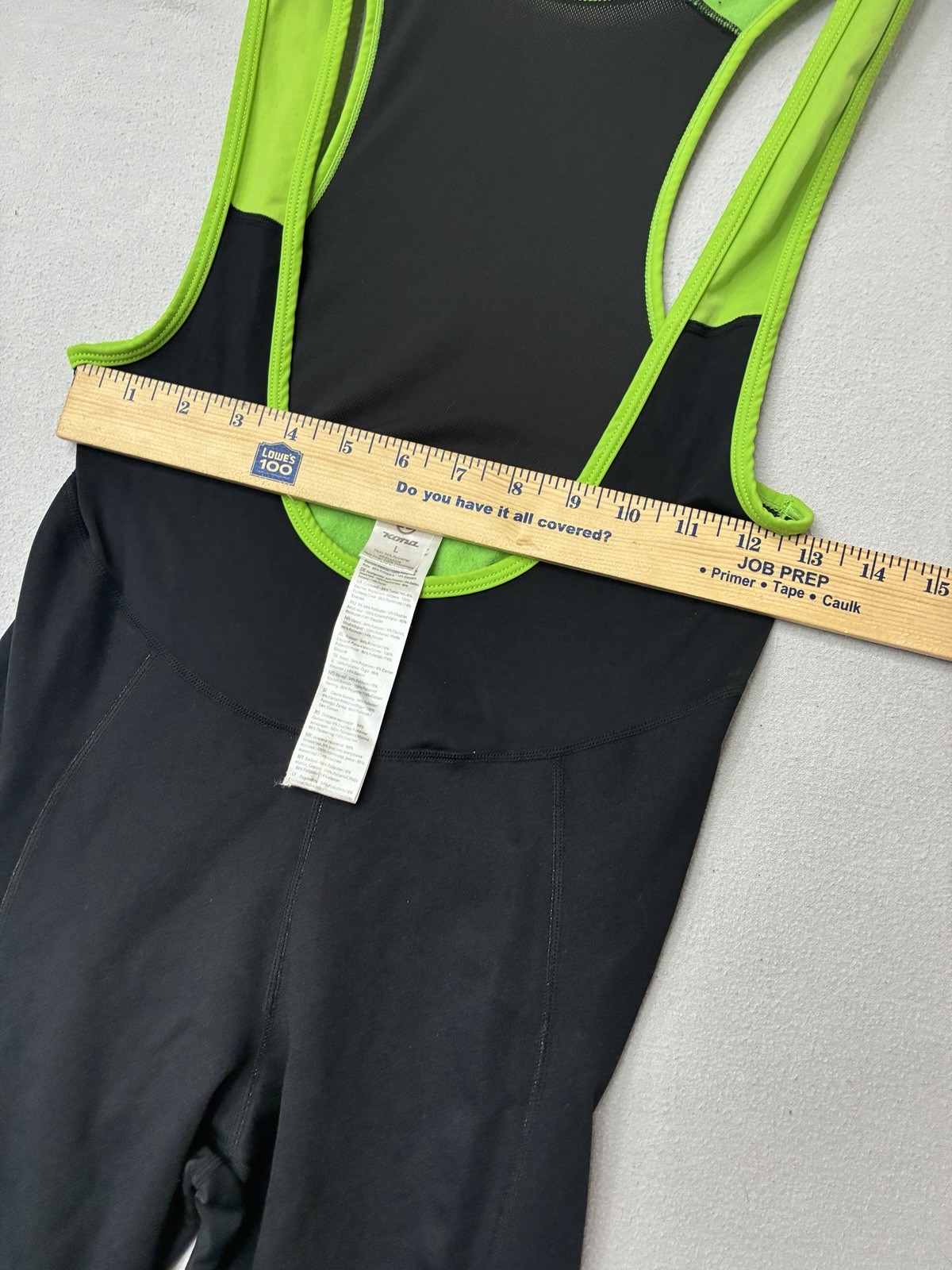 Kona Full Length Cycling Jersey Bibs Tights Sleeveless Tank Size Large