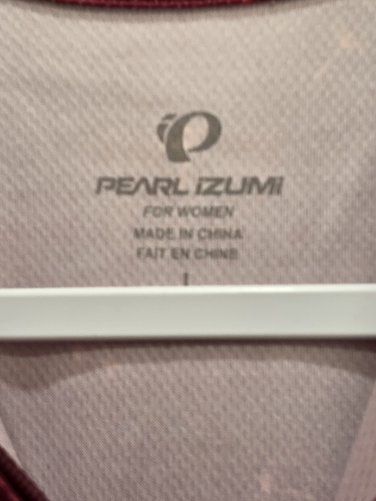 PEARL IZUMI Women’s Select Escape Short-Sleeve Hi-Lo Cycling Jersey Maroon Sz L