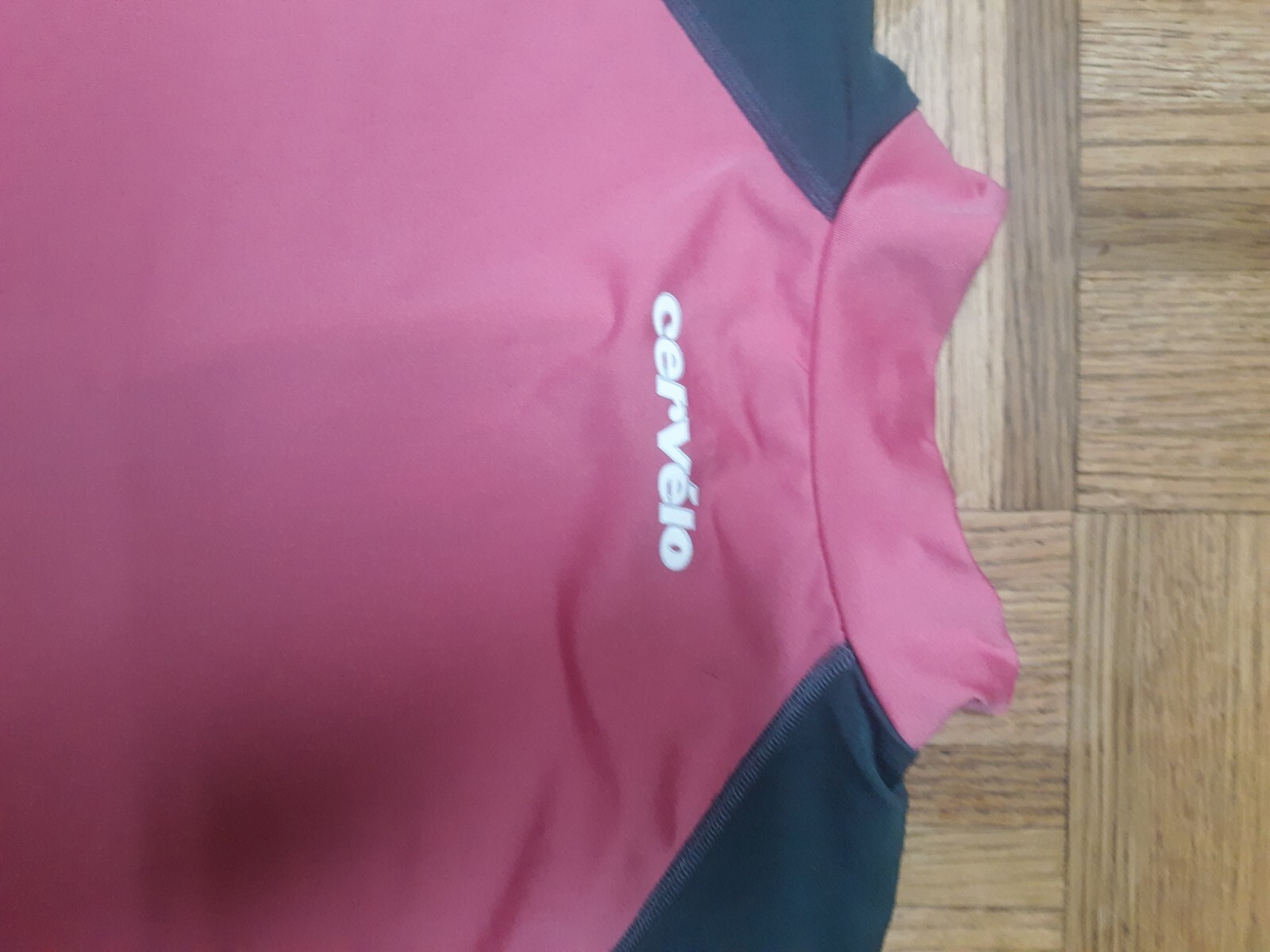 Cervelo Womens Pink Cycling Zip Up Shirt Size Medium