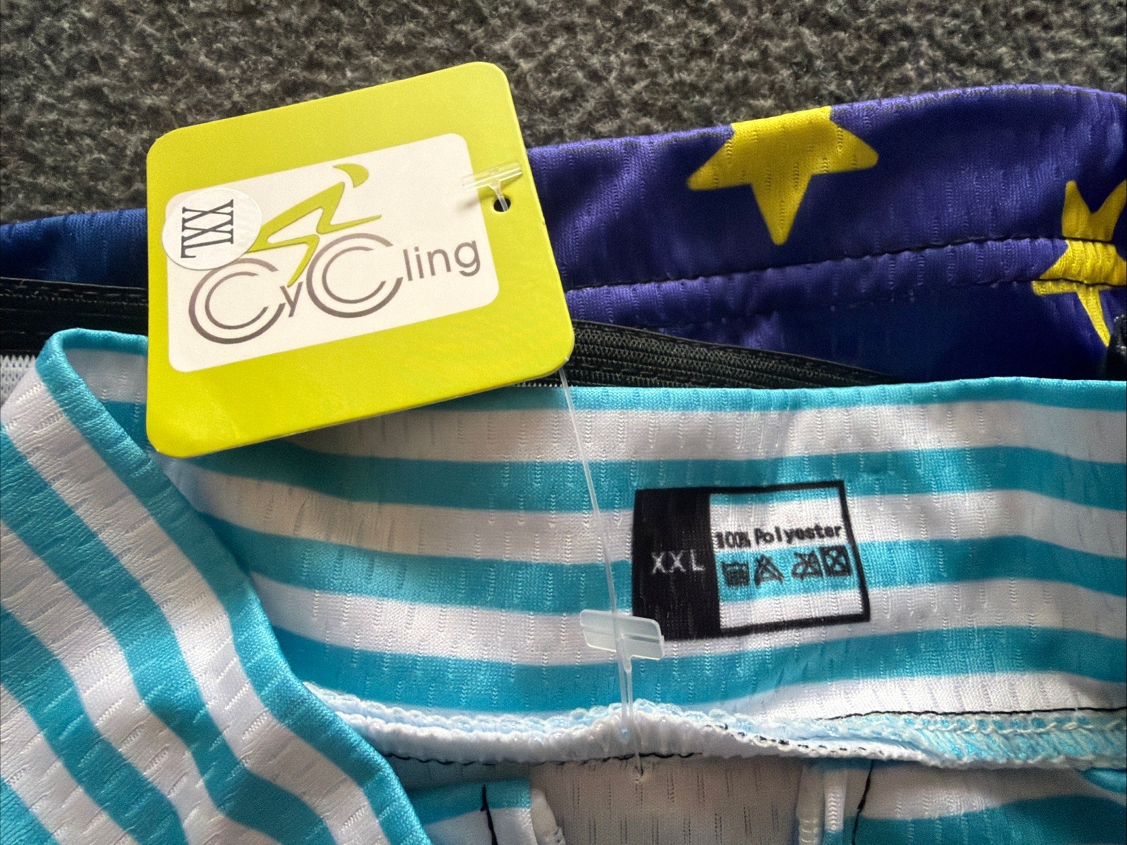 Men XXL Cycling Jersey – Multi Color Bike