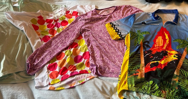 *Price Drop*—Women VTG cycling wear lot – Pearl Izumi Hawaii Patagonia