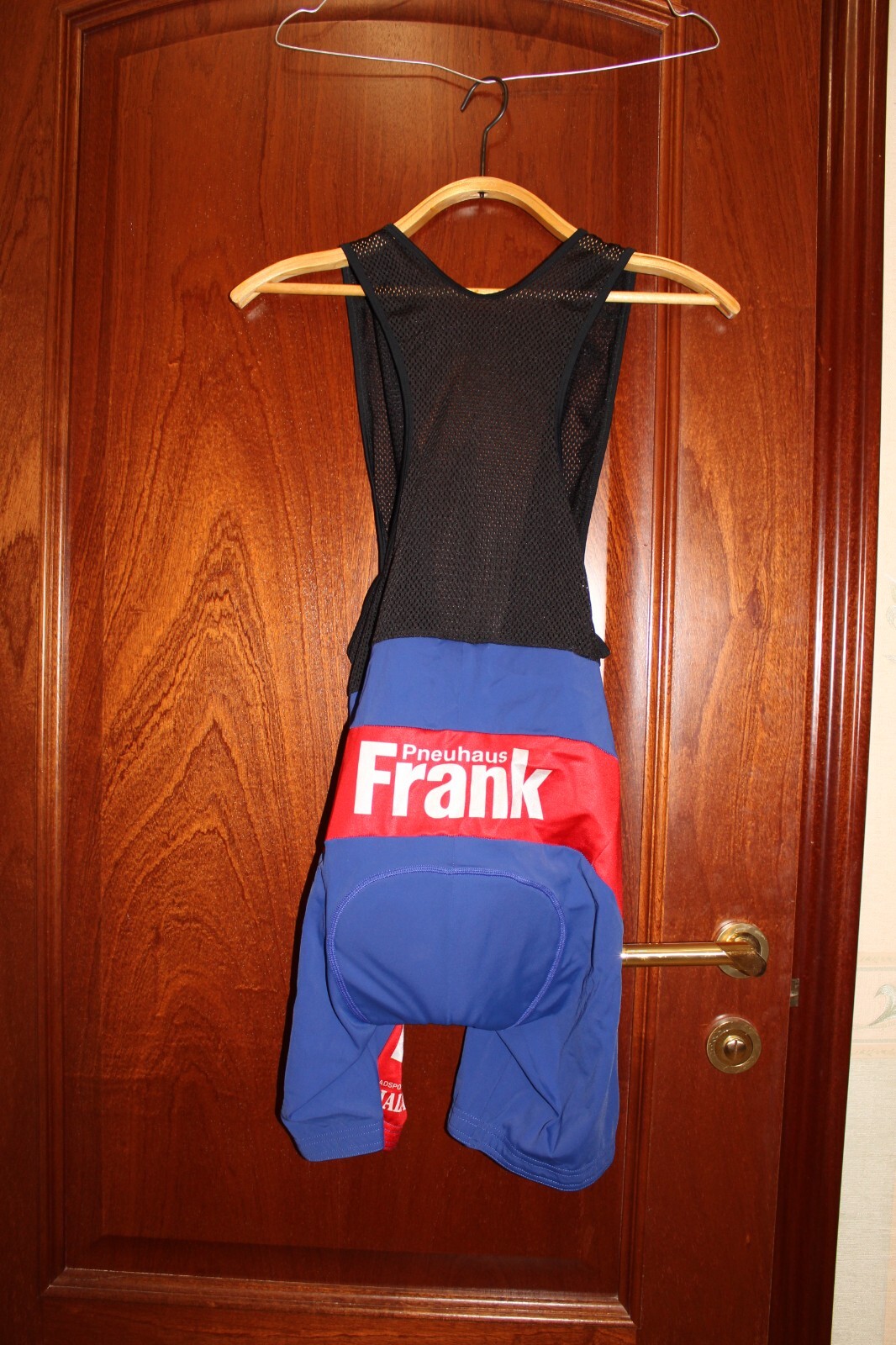 Vintage Cuore Pneuhaus Frank Michelin Team cycling bib shorts – size L