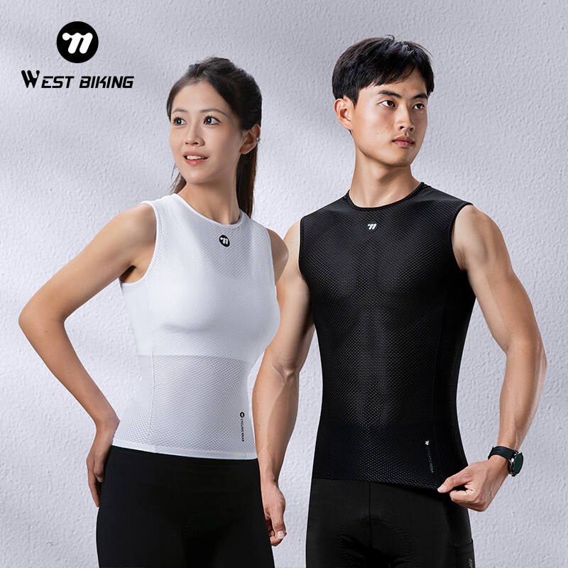 Sleeveless Cool Mesh Base Layer Lightweight Running fitness Cycling Undershirt