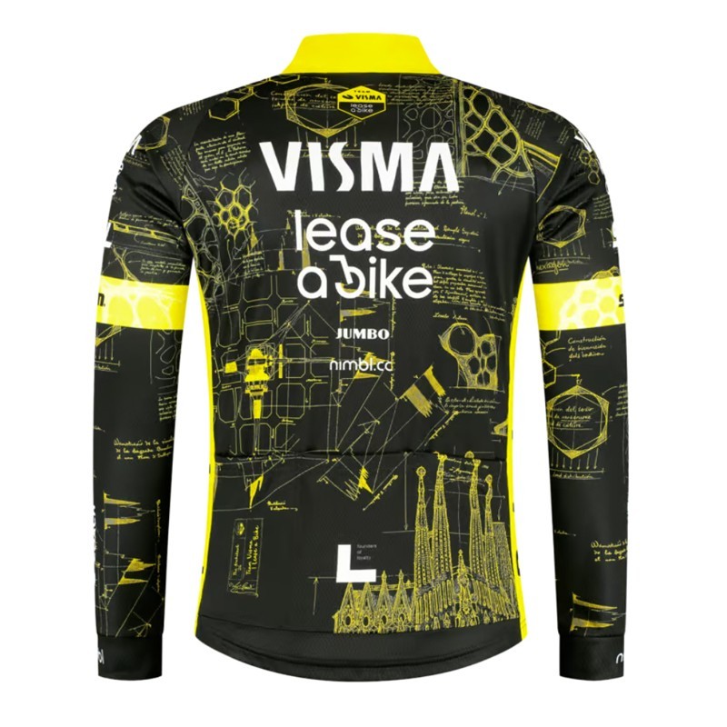 2026 Mens Team VISMA Cycling Jersey Cycling Long Sleeve Jerseys Bicycle Jersey