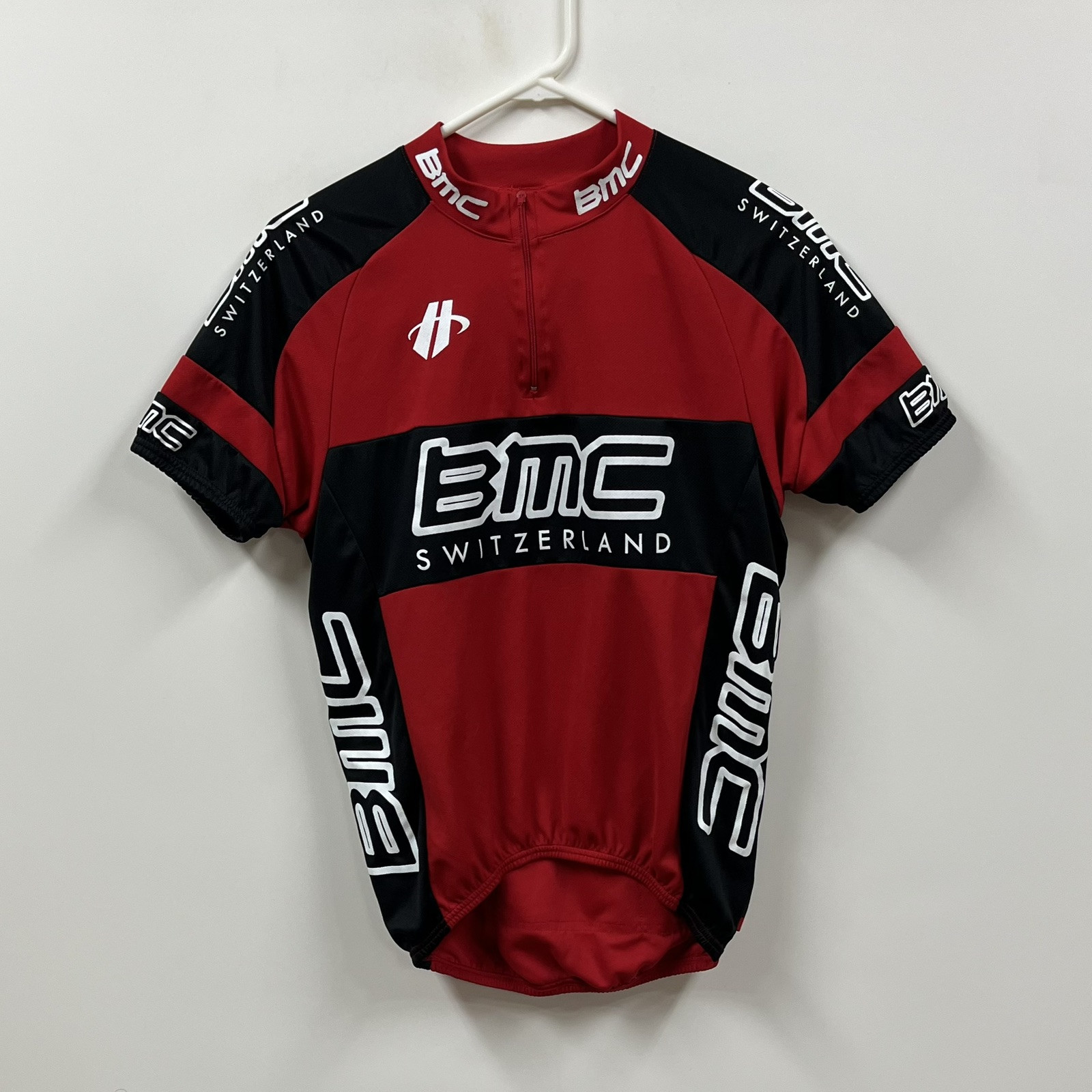 Vintage BIKE Cycling Jersey Men’s Medium Red Bmc Switzerland