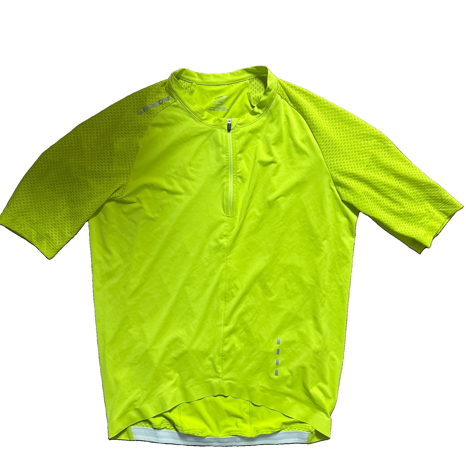 La Passione Men’s Cycling Jersey XXXL Neon Yellow