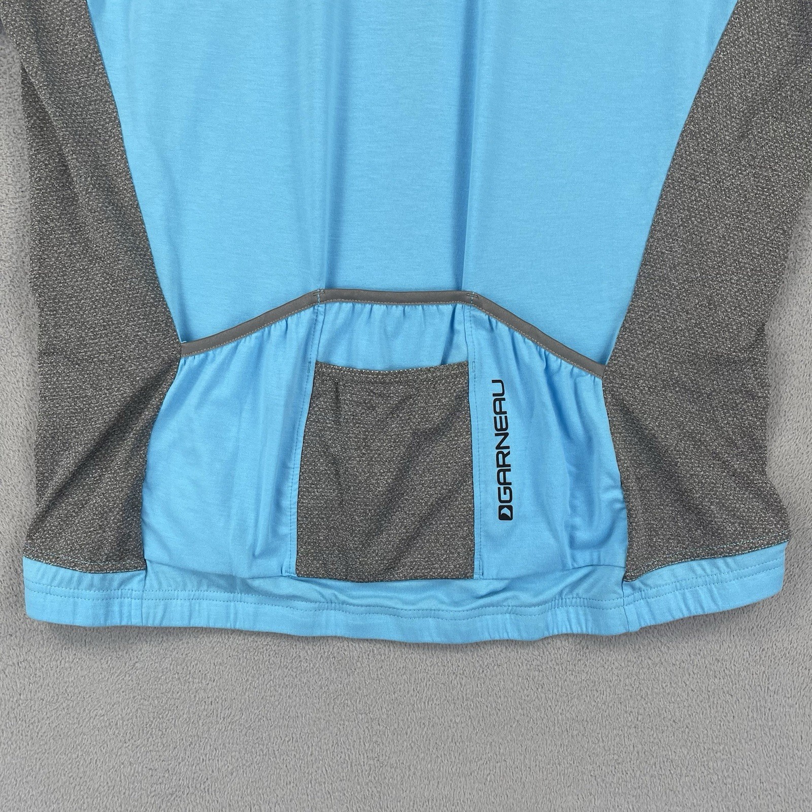 Louis Garneau Cycling Jersey Mens 3XL Blue Short Sleeve Full Zip Lemmon 2 NWT