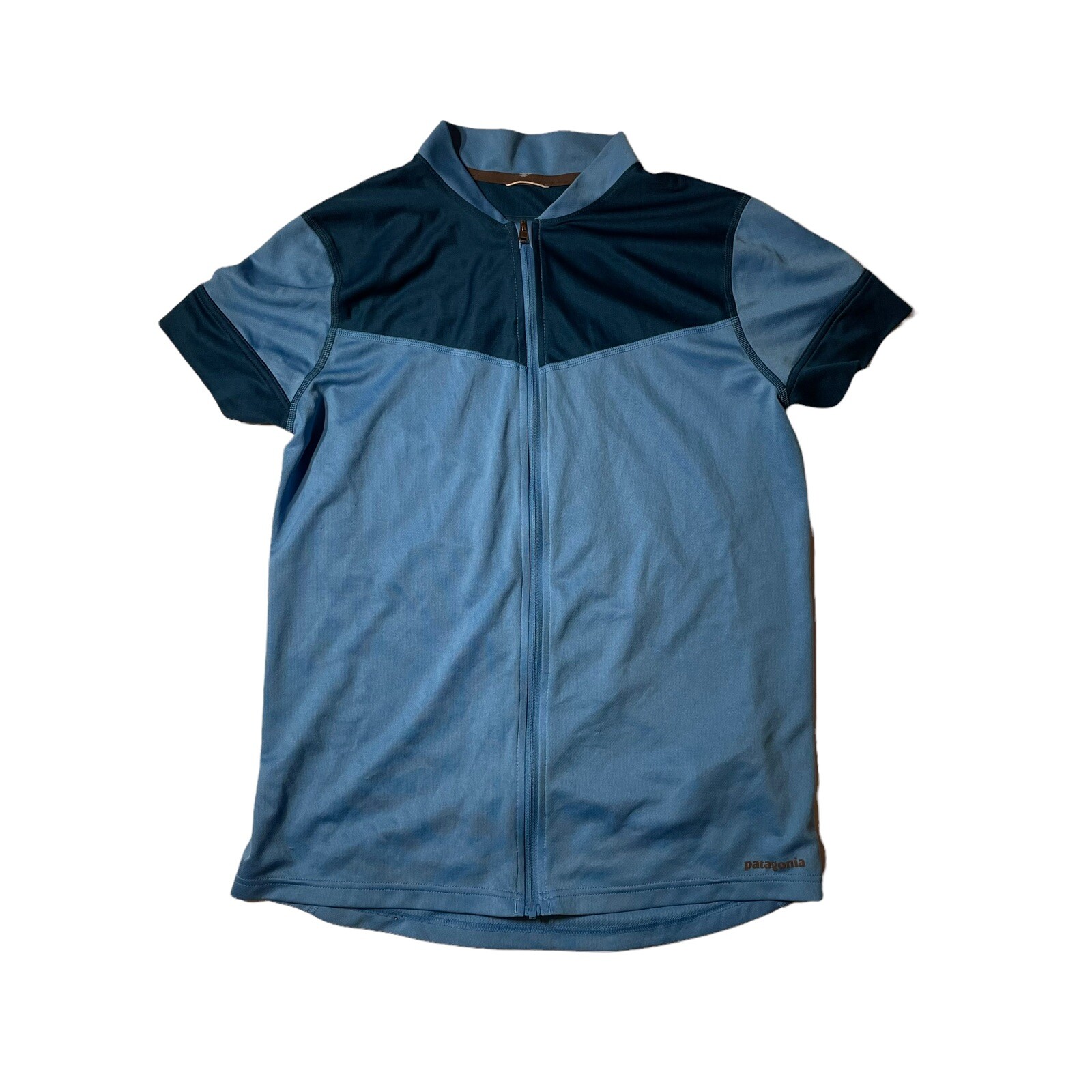 Patagonia Crank Craft Bike Jersey Women’s Radar Blue Medium Bike Cycling