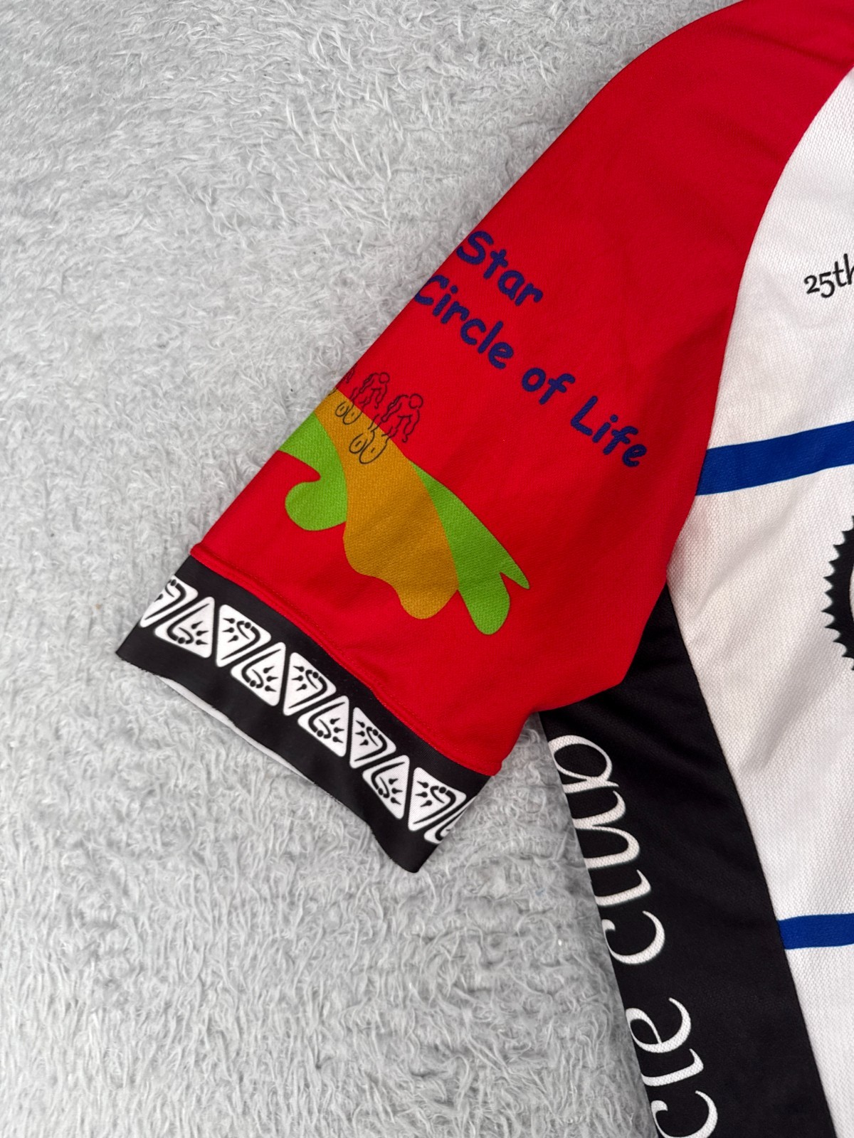 Code Cyling Jersey Adult Small Red Black Beauty And The Beast Freedom Ride