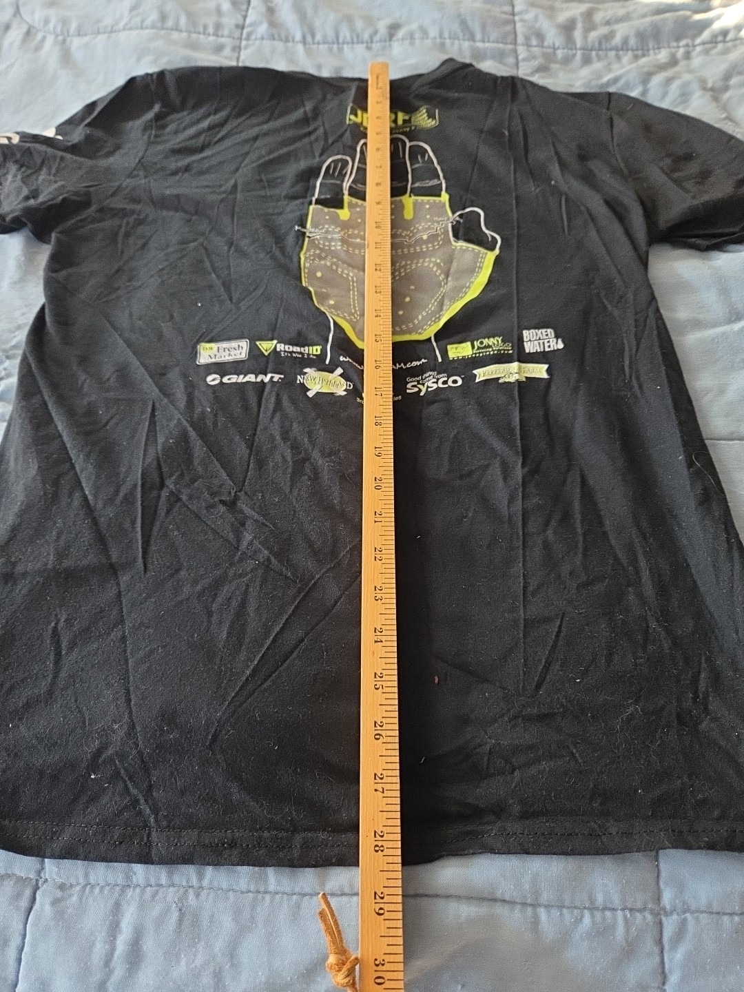 ODRAM One Day Ride Across Michigan 2 T Shirts Large black and orange