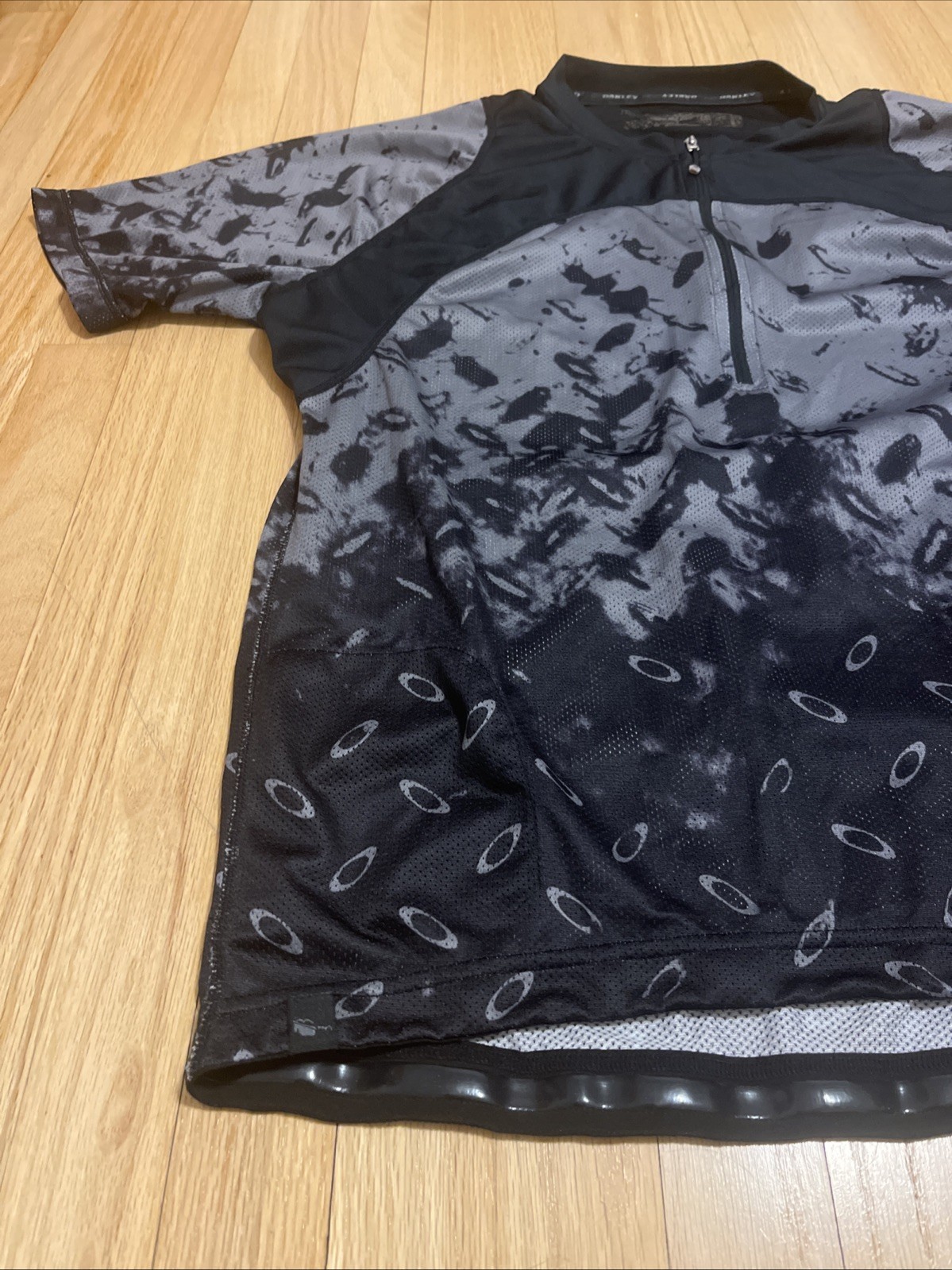 Vintage Oakley Cycling Jersey Tactical Field Gear Bush Pilot Camo XL
