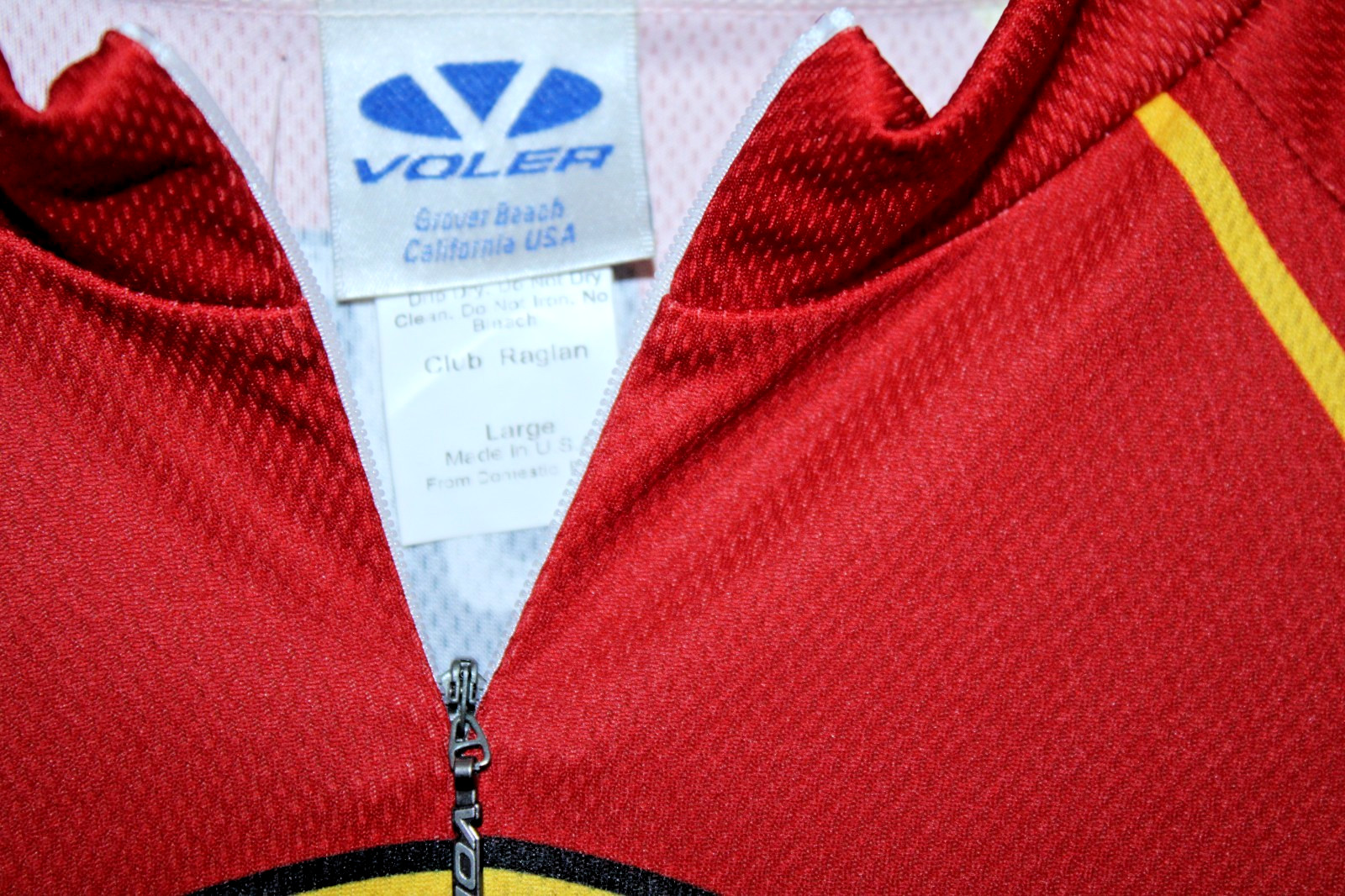 Trek 100 Racing Men’s Cycling Jersey LG Rear Pockets 44″ Chest 25/29″ T2B Volver
