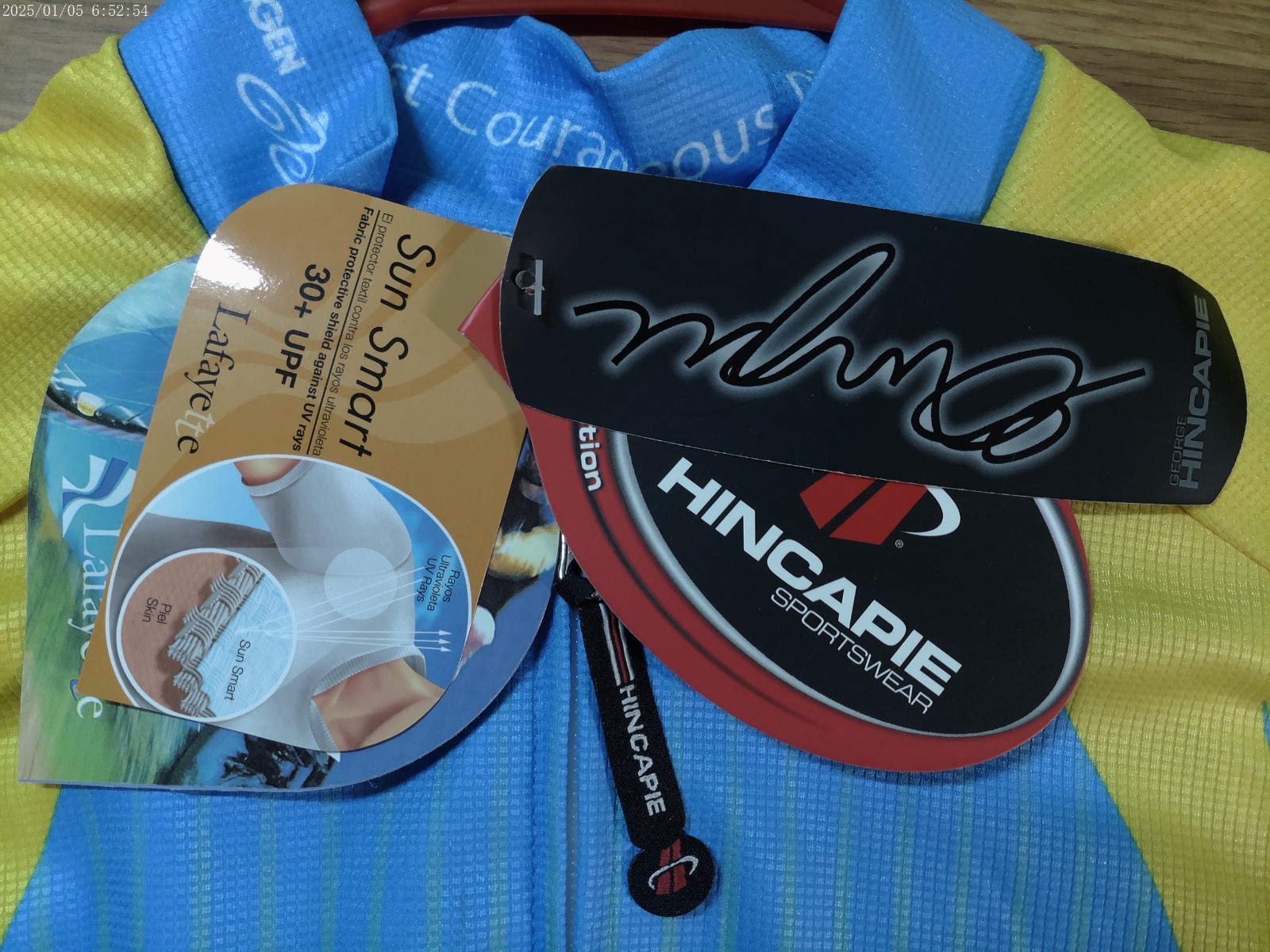 HINCAPIE 2010 Amgen Tour of California Cycling Jersey “Breakaway From Cancer”