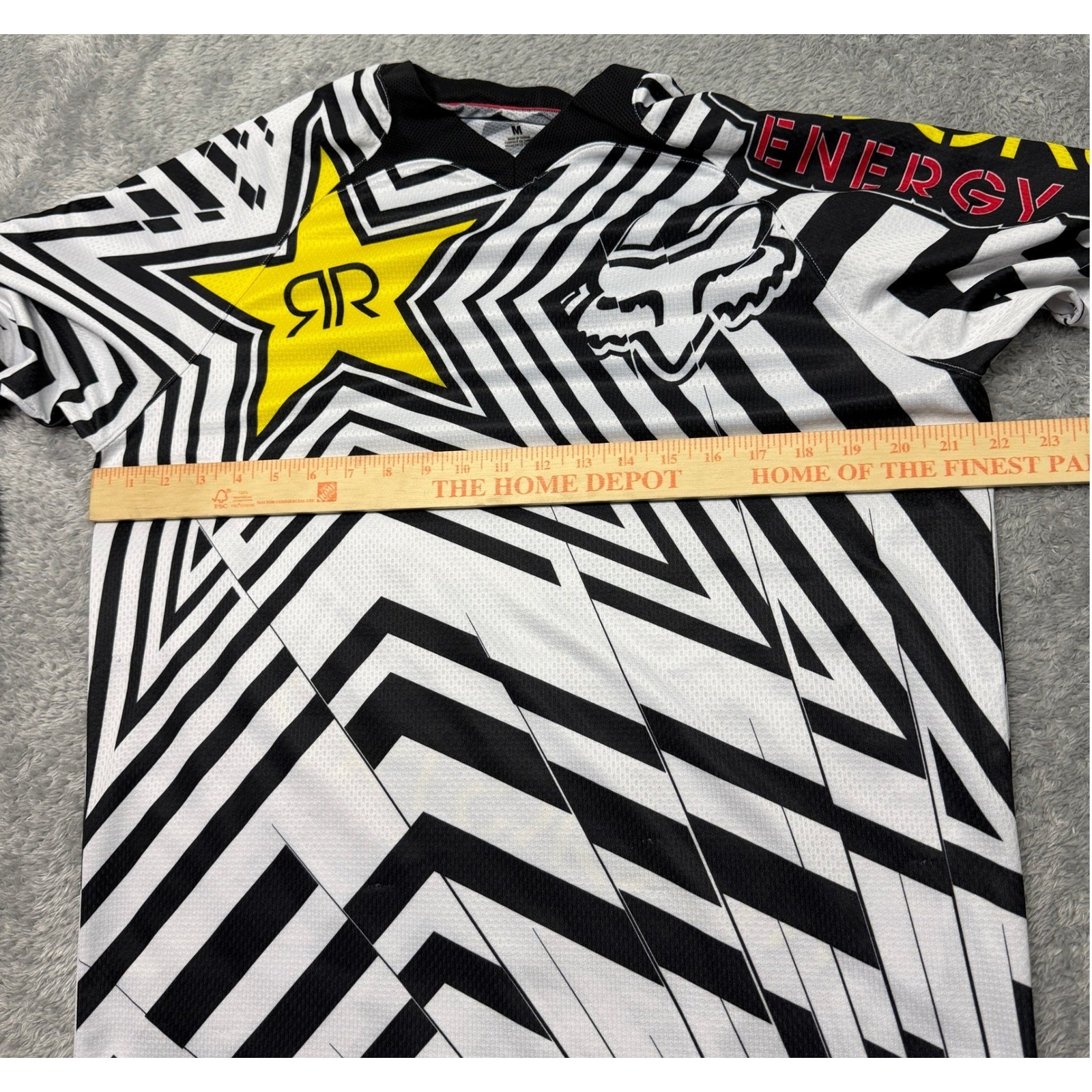 Fox Motocross Jersey Mens M Rockstar Ryan Dungey Signature Series Racing Tattoo