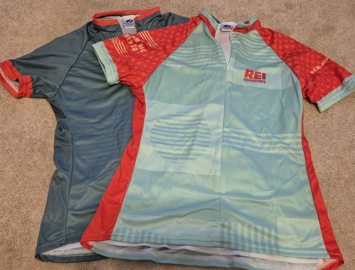Voler Cycling Jersey Womens L/M Green REI Adventures Mountain Bike Shirt Top (2)