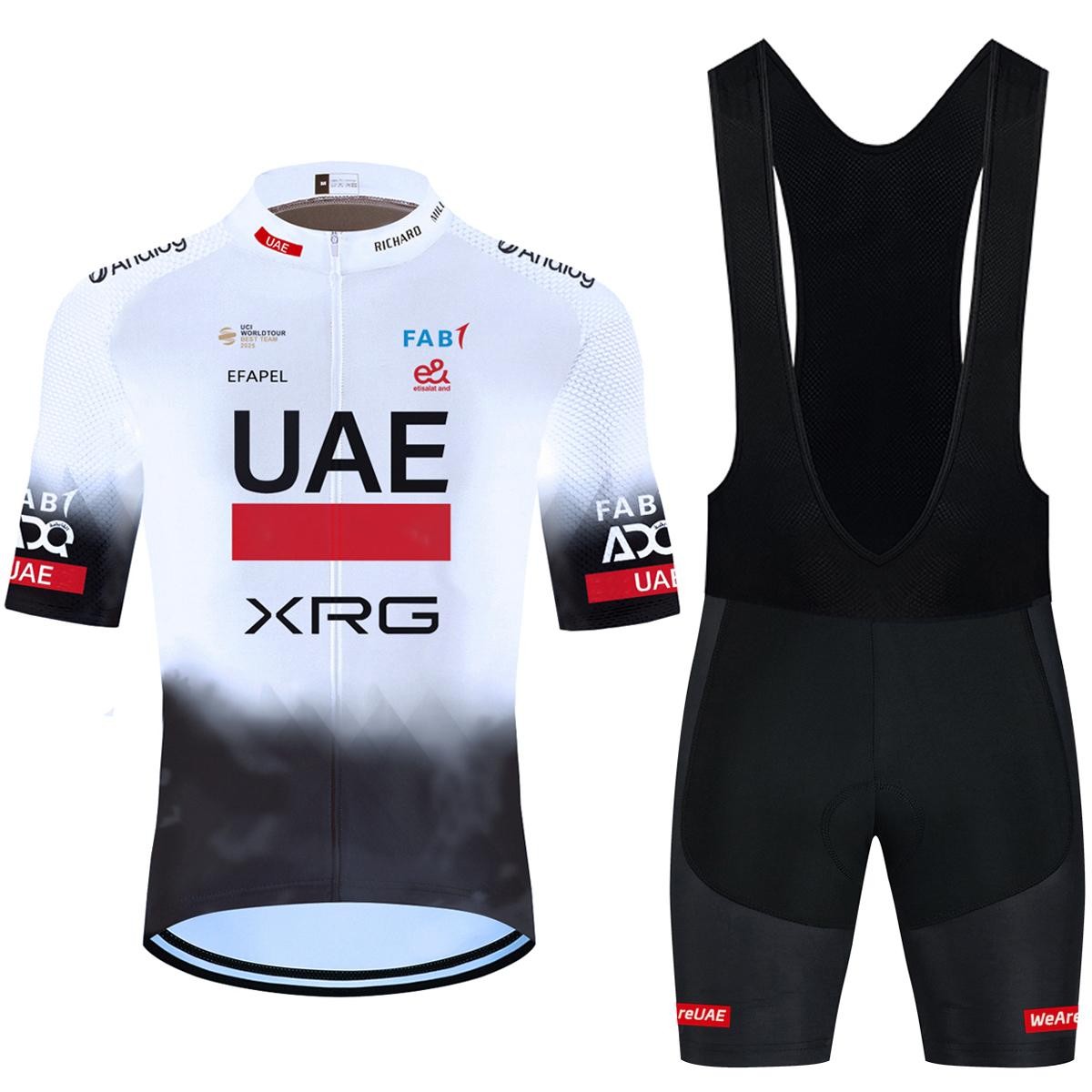2026 UAE Cycling Jersey & Shorts Set Road Bike Fast Dry Cycling Clothing