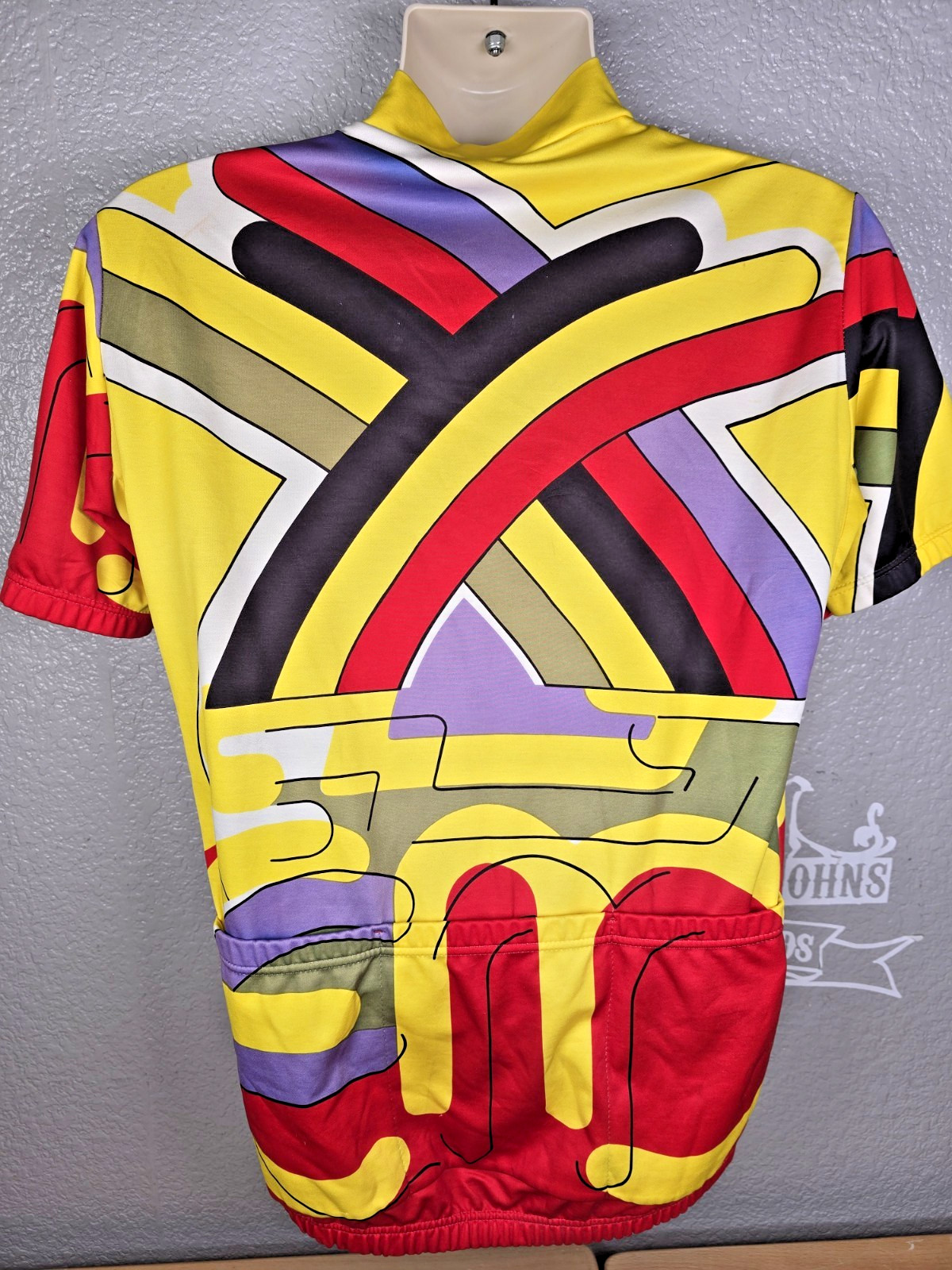 Vintage 1989 Giordana Eddie Merckx Cycling Jersey XL Short Sleeve Back Pocket