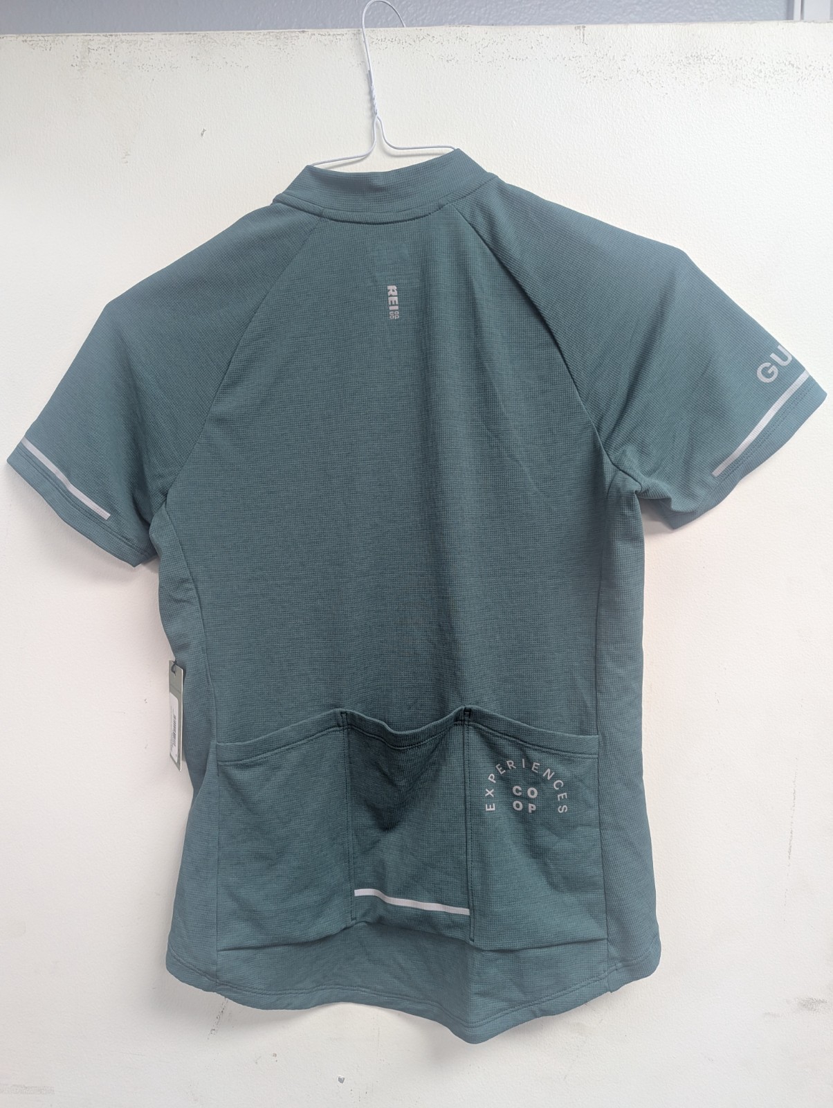 REI Co-op Guide Women’s NEW Full Zip Cycling Jersey Green Small