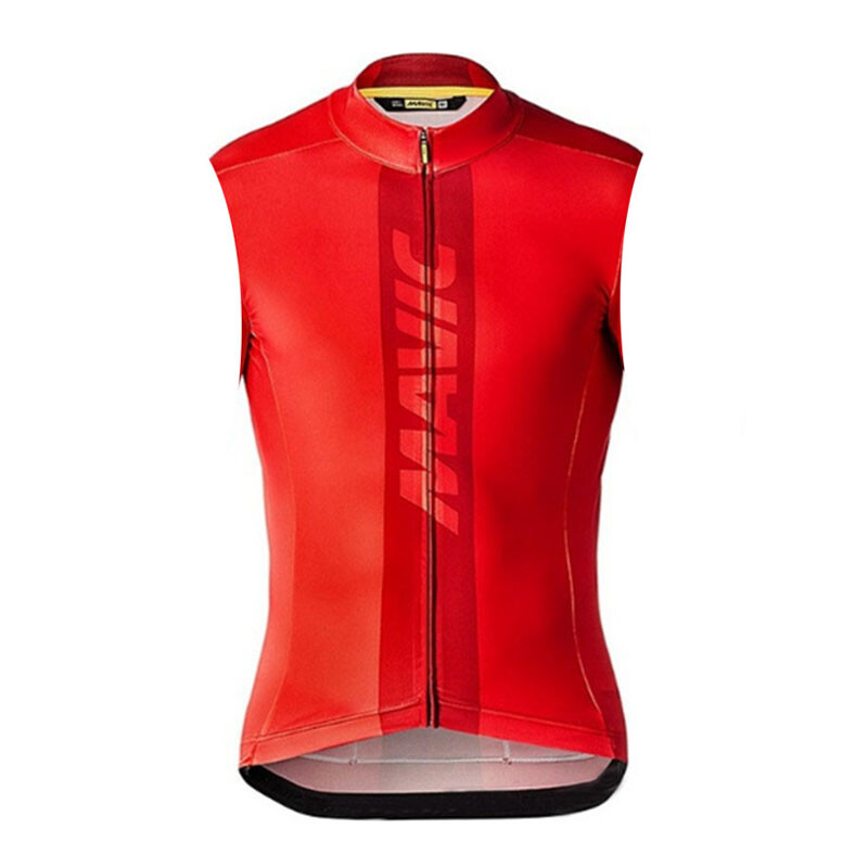 Summer Breathable Cycling Jersey Vest Mens Bike Sleeveless Shirt Bicycle Jerseys